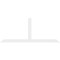 Ekena Millwork Portland Architectural Grade PVC Gable Bracket, 84"W x 35"H x 2"D x 4"F, 10/12 Pitch GBP084X35X0204POR00 - alternate 3